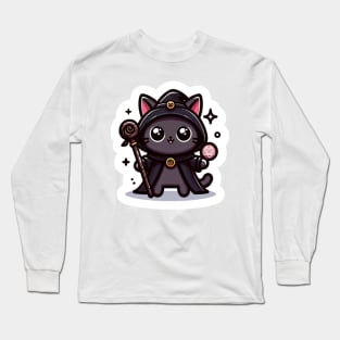 corgi the dark witch Long Sleeve T-Shirt